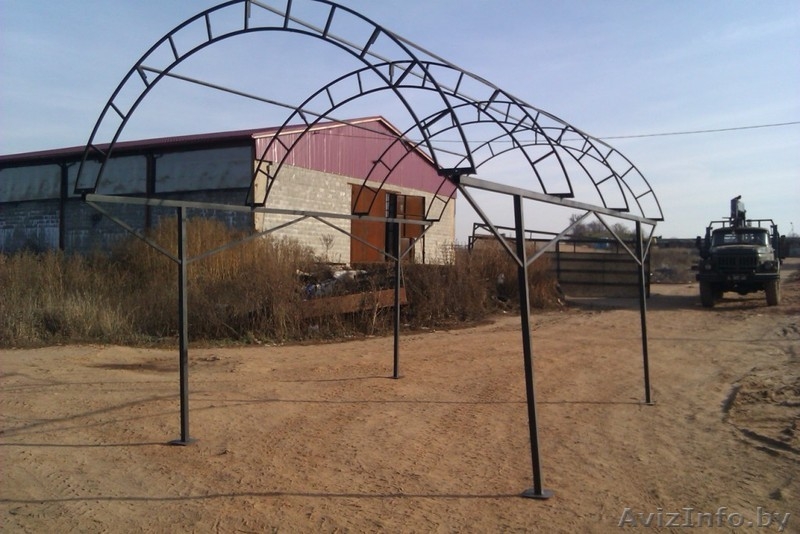 Навес металлический разборный с доставкой! - Изображение #4, Объявление #1505586