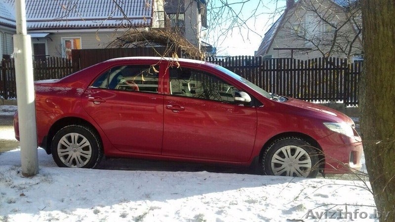Toyota Corolla, седан, 2010 г. в., автомат, 1.6 л, цвет: красный - Изображение #5, Объявление #1515815