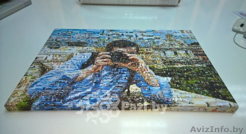 ФотоМозаика - картина из Ваших фотографий на холсте для любого праздника - Изображение #1, Объявление #1517315