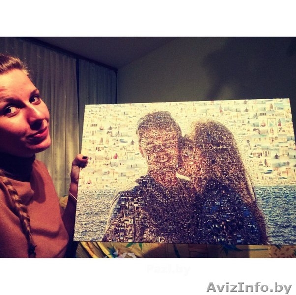 ФотоМозаика - картина из Ваших фотографий на холсте для любого праздника - Изображение #3, Объявление #1517315