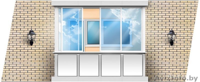 Остекление и отделка Балконов и Лоджий под ключ ! - Изображение #1, Объявление #1518776