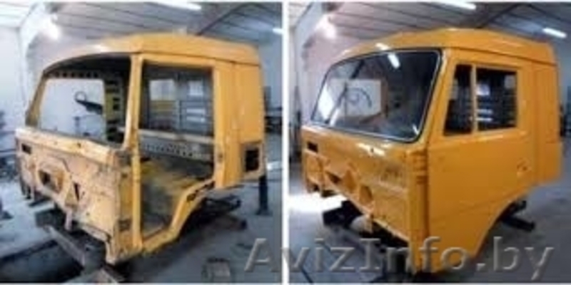 Кузовной ремонт и покраска грузовой техники - Изображение #1, Объявление #1520334