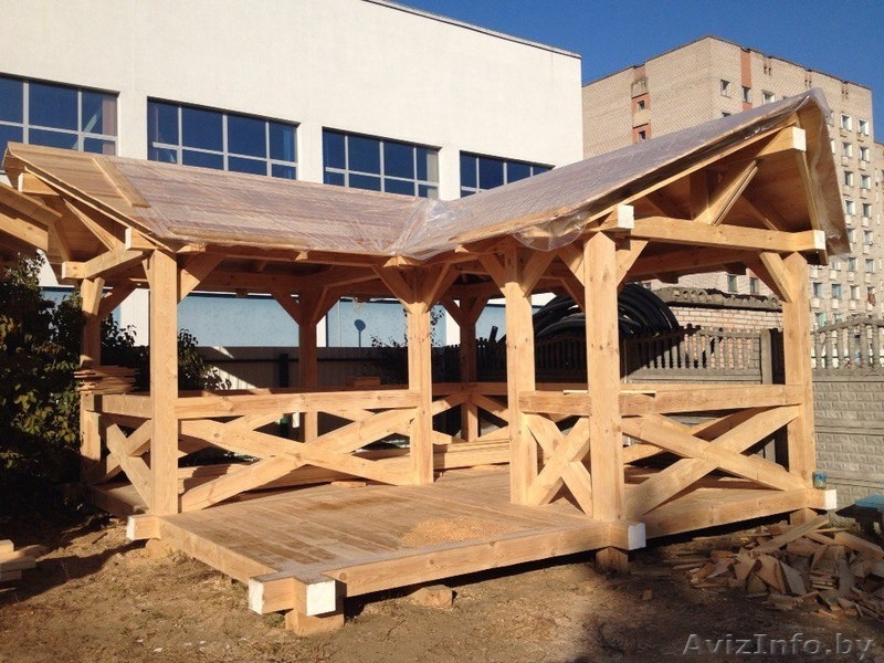 Срубы из бруса и круглого бревна ручной рубки - Изображение #2, Объявление #1516618