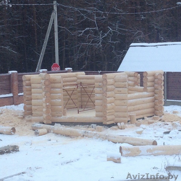 Срубы из бруса и круглого бревна ручной рубки - Изображение #4, Объявление #1516618