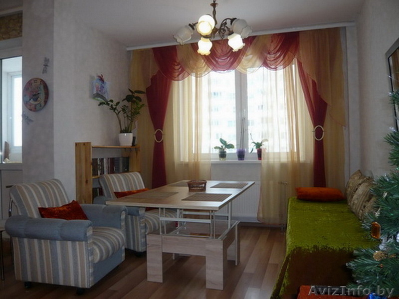 Cдается просторная, светлая 3-я квартира-студия от хозяйки на сутки, часы рядом . - Изображение #3, Объявление #1519705