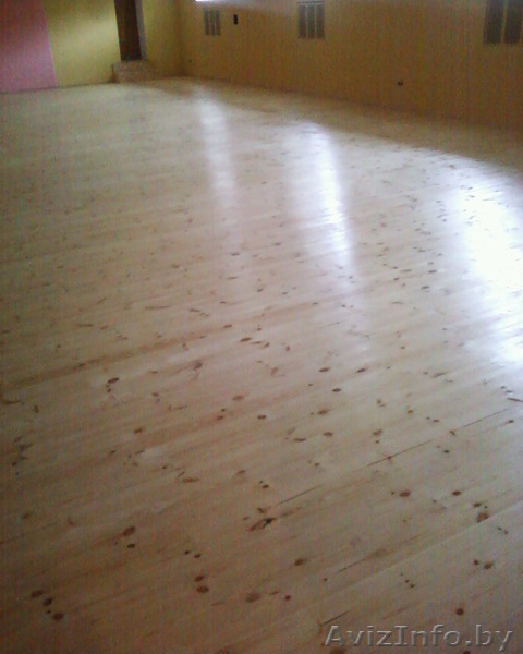 Шлифовка паркетных дощатых полов. Снятие краски.          - Изображение #4, Объявление #1344145