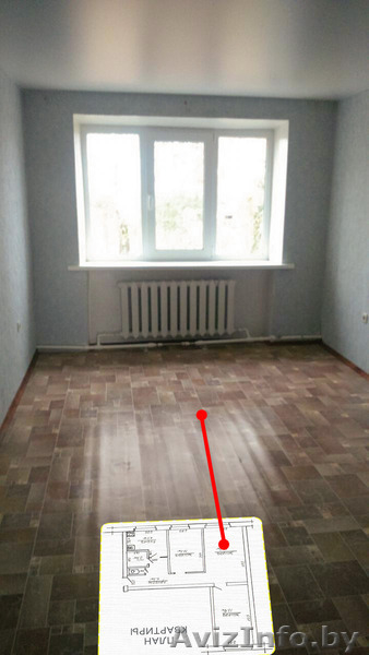 3-комн квартира в Дричине (59 минут на электричке) - Изображение #5, Объявление #1526566