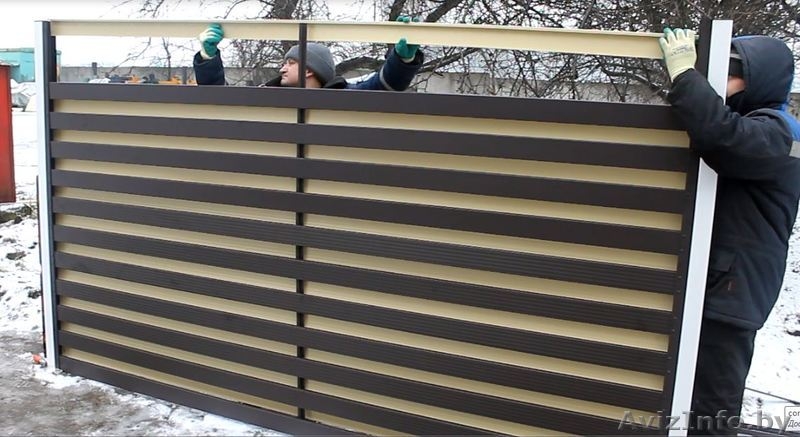 Забор ранчо, жалюзи из металла. - Изображение #2, Объявление #1167315