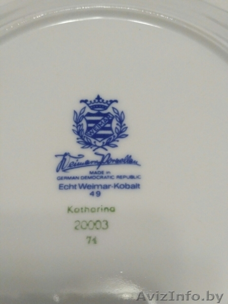 Кофейный сервиз Weimar Porzellan фарфоровый 30 предметов. - Изображение #5, Объявление #1526074