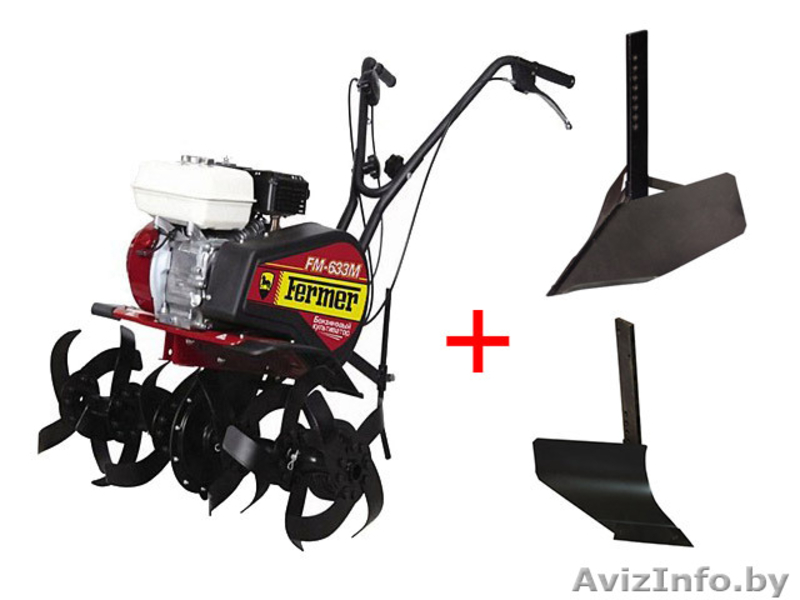 Культиватор FERMER FM-633М ПЛУГ И ОКУЧНИК В ПОДАРОК - Изображение #1, Объявление #1533215