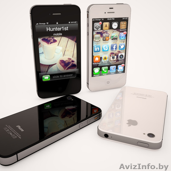 Apple iPhone 4S 32Gb Новый ОРИГИНАЛ Не залочен Европа Подарок Гарантия Доставка - Изображение #1, Объявление #1537298