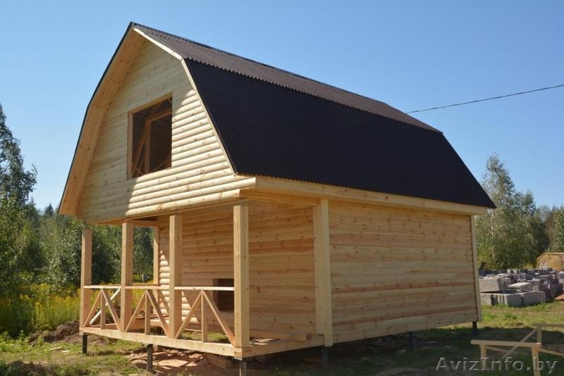 Сруб ДОМА или БАНИ из бруса недорого.Доставка и установка - Изображение #2, Объявление #1539453