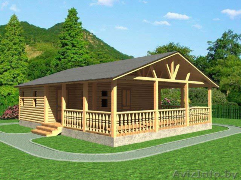 Сруб Бани из бруса доставка и установка Логойск и район недорого - Изображение #1, Объявление #1541291