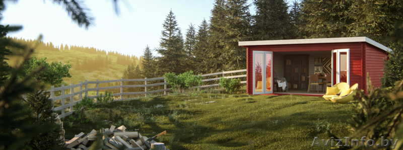 Садовые домики, беседки, хозблоки для дачного участка из профилированного бруса - Изображение #3, Объявление #1554150