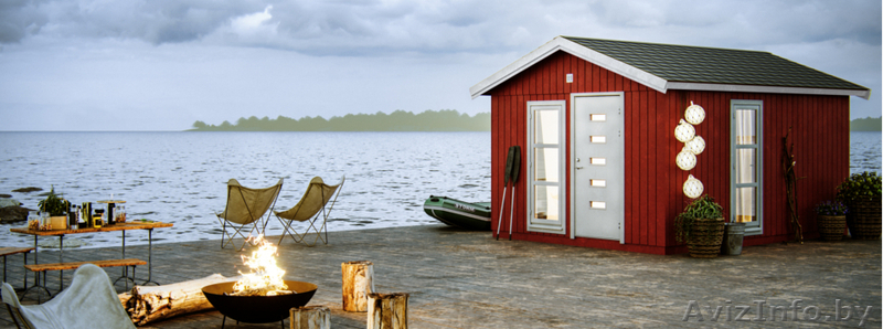 Садовые домики, беседки, хозблоки для дачного участка из профилированного бруса - Изображение #6, Объявление #1554150