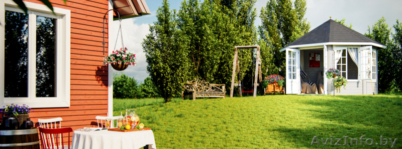 Садовые домики, беседки, хозблоки для дачного участка из профилированного бруса - Изображение #7, Объявление #1554150