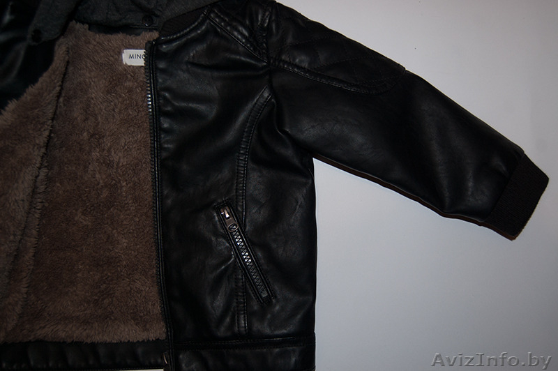 Продам кожаную детскую куртку на маленького мальчика - Изображение #3, Объявление #1555312