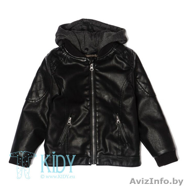 Продам кожаную детскую куртку на маленького мальчика - Изображение #4, Объявление #1555312