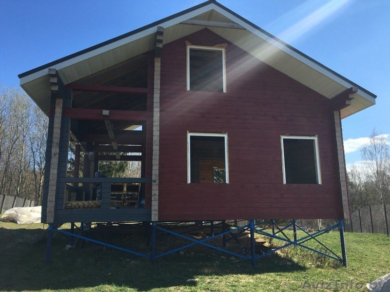 Шлифовка, покраска, конопатка, герметизация, отделка срубов - Изображение #1, Объявление #1555296