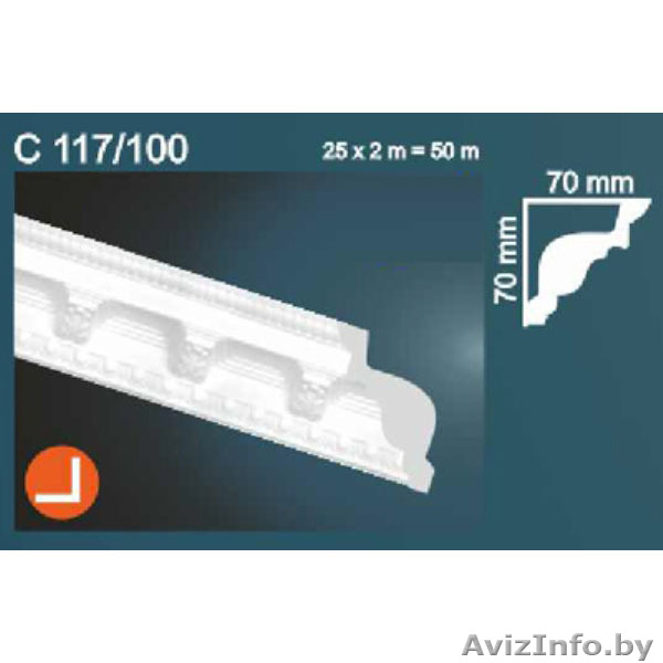 Плинтус потолочный в Минске - Изображение #1, Объявление #1556531