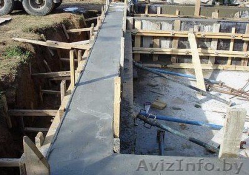 Фундамент свайный, ленточный, армпояс, черновые полы - Изображение #2, Объявление #1557845