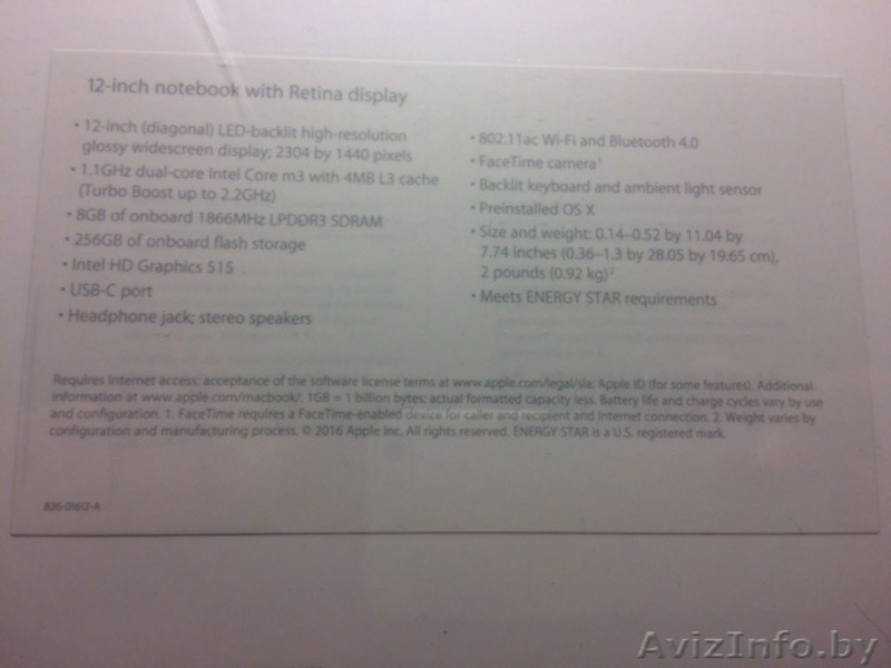 MacBook Air Retina 12 в Минске - Изображение #3, Объявление #1557849