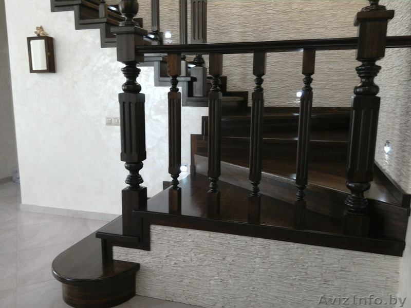 Элитные деревянные лестницы из любых пород древесины - Изображение #3, Объявление #1559647