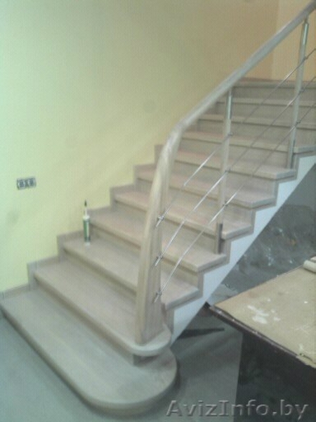 Обошьем бетонную лестницу деревом любых пород - Изображение #3, Объявление #1559649