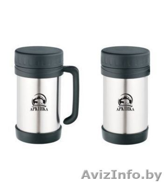 Термос-кружка "Арктика" 401-500 (500мл) с ручкой - Изображение #4, Объявление #1559720