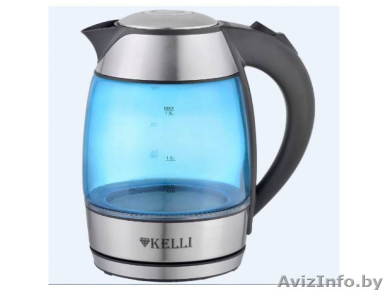 Чайник стекло электрический KELLI KL-1463 - Изображение #3, Объявление #1561201