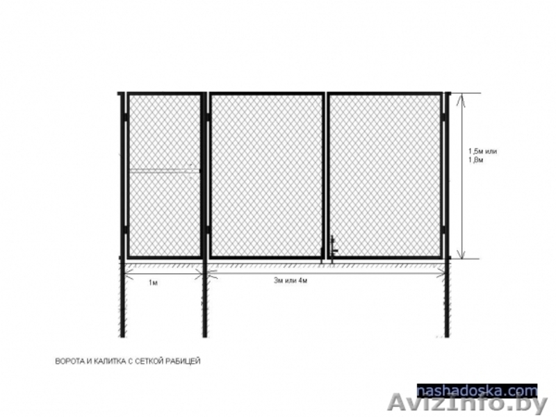 Садовые ворота от производителя с бесплатной доставкой - Изображение #3, Объявление #1558985