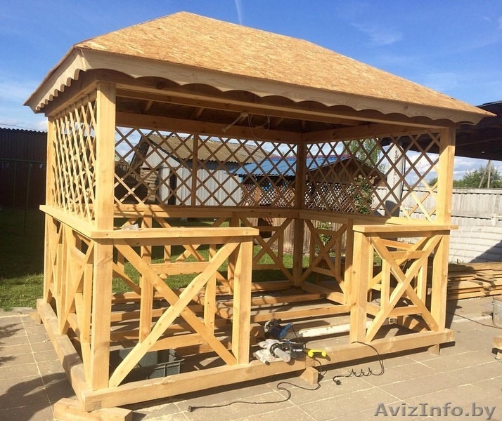 Беседка "Летняя" низкая цена! - Изображение #1, Объявление #1562479