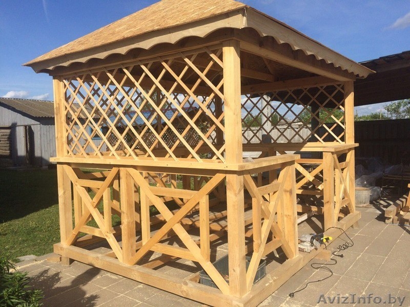 Беседка "Летняя" низкая цена! - Изображение #2, Объявление #1562479
