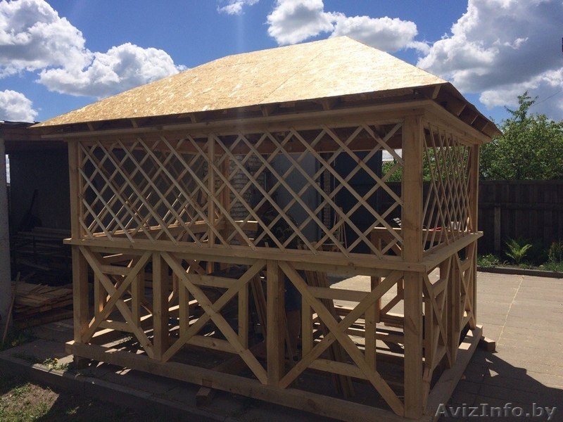 Беседка "Летняя" низкая цена! - Изображение #5, Объявление #1562479