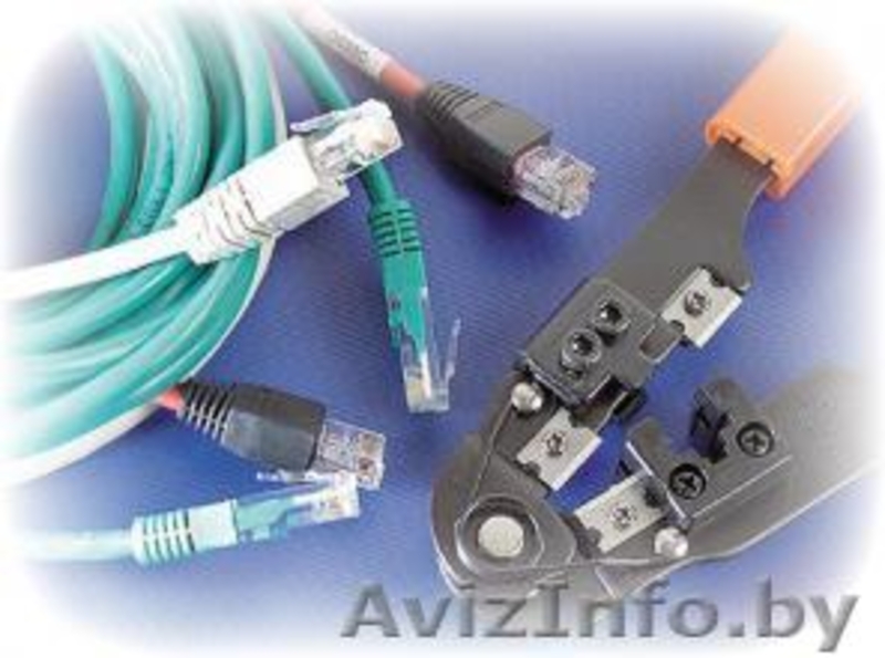 Монтаж сетей связи (лвс, телефония, видеонаблюдения) Локальные сети в офисе ( ЛВС, компьютерная сеть ) - Изображение #2, Объявление #1563667