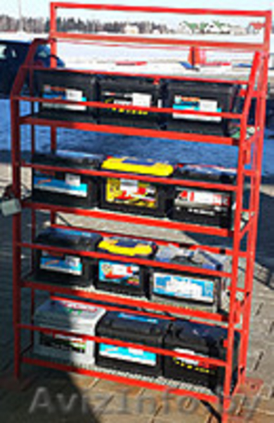 Торговые стеллажи (для АКБ, стеклоомывателей, автомобильных масел) - Изображение #4, Объявление #1577806