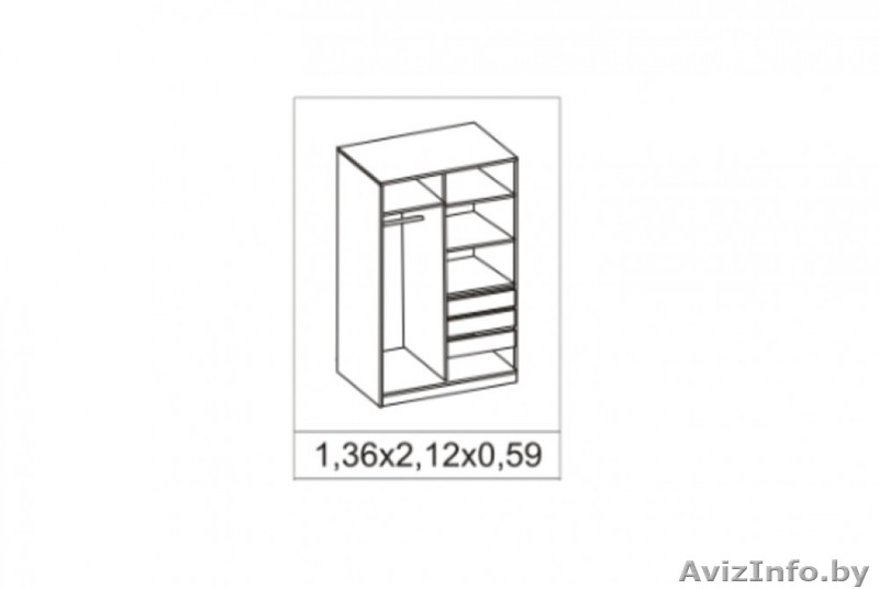 Шкаф-купе Мюнхен 11 - Изображение #3, Объявление #1583236