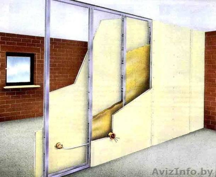 Монтаж перегородок Минск. Быстро, чисто, с гарантией. - Изображение #1, Объявление #1583317