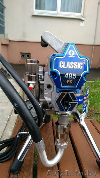 Аренда покрасочного аппарат GRACO Classic 495 - Изображение #4, Объявление #1589181