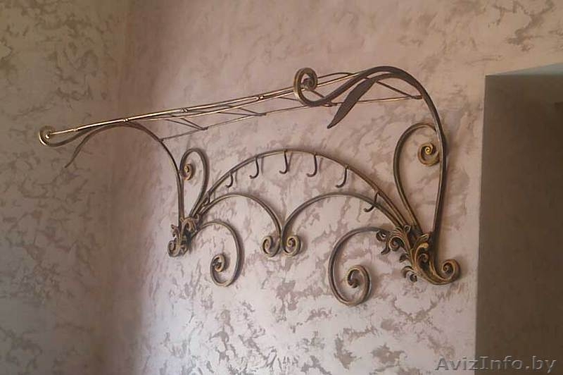 Предметы интерьера кованые. Кованый стол, стулья, кровать, вешалка. - Изображение #1, Объявление #1599816