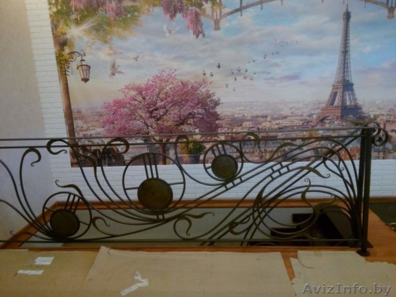 Кованые ворота и калитки, заборы, лестничные ограждения, балконы. - Изображение #4, Объявление #1599853