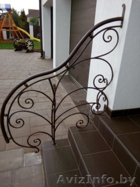Кованые перила и ограждения для лестниц под заказ. Акция. - Изображение #2, Объявление #1599894