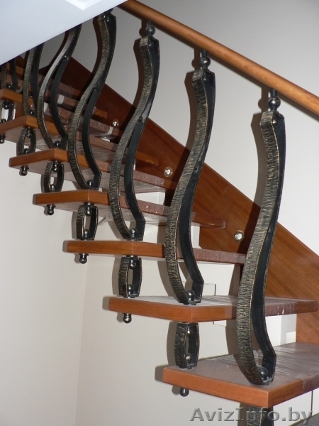 Кованые перила и ограждения для лестниц под заказ. Акция. - Изображение #4, Объявление #1599894