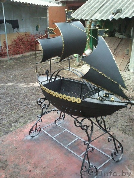 Кованые мангалы и аксессуары, подсвечники, цветочницы. - Изображение #3, Объявление #1599900