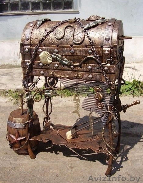 Кованые мангалы и аксессуары, подсвечники, цветочницы. - Изображение #4, Объявление #1599900