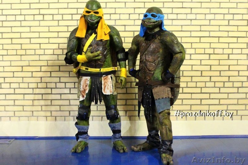 Черепашки ниндзя на детский праздник, день рождения. - Изображение #1, Объявление #1601657