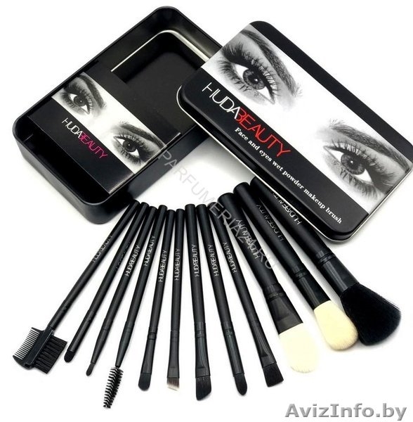 Набор кистей Huda Beauty 12 шт - Изображение #3, Объявление #1607644