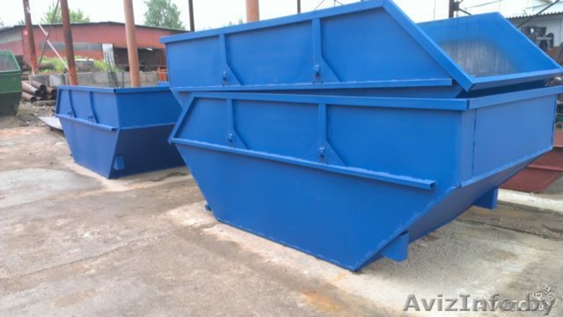 бункер-накопитель 8-12 м3 для крупногабаритного и строительного мусора - Изображение #3, Объявление #1576325