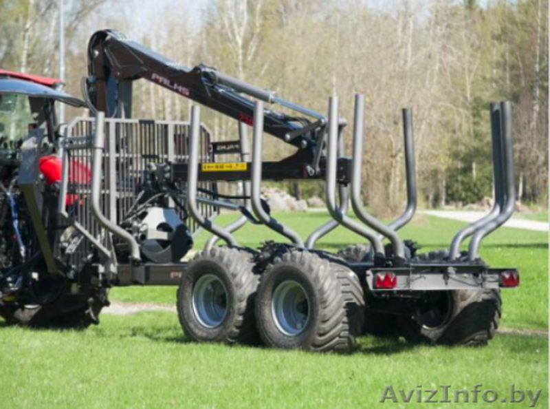 Лесовозный полуприцеп 13D с манипулятор 5.72 PALMS - Изображение #5, Объявление #1601258