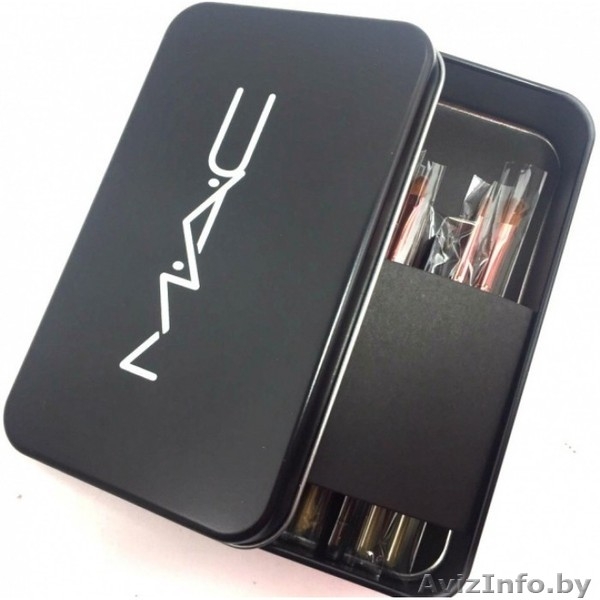 Набор кистей в железном футляре MAC 12 штук - Изображение #4, Объявление #1609589